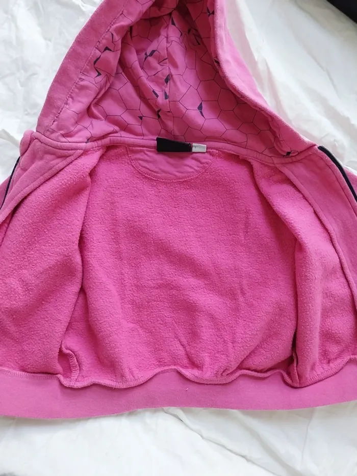 Veste / gilet zippée fille 24 mois Lotto - photo numéro 3