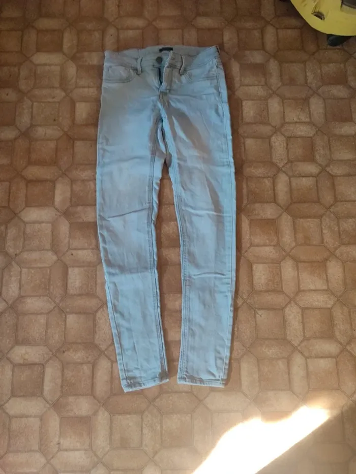 Jean Kiabi M bleu clair