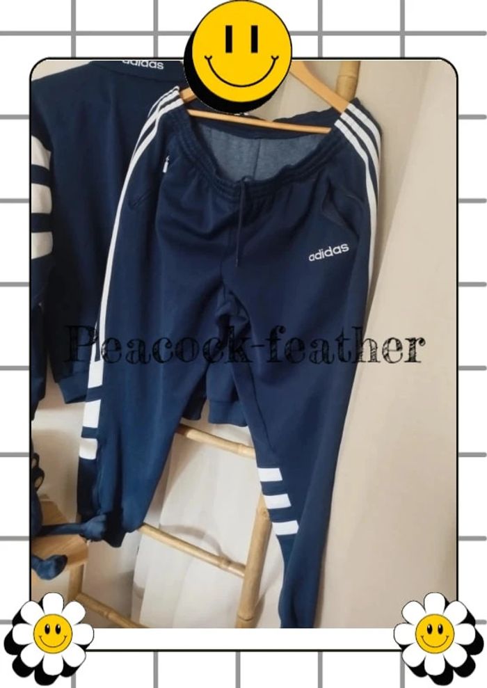 Survêtement adidas officiel vintage 44/46 homme - photo numéro 9