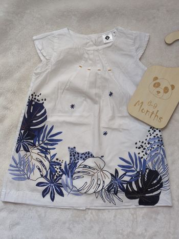 Robe imprimé fille 6 mois