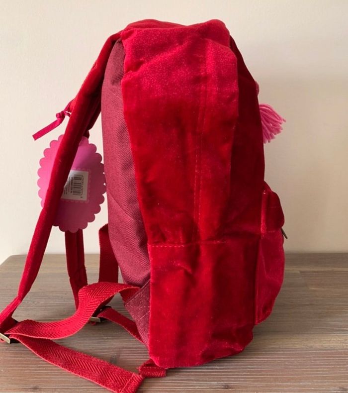 Petit sac à dos Coquette by Busquets rouge velours - photo numéro 5