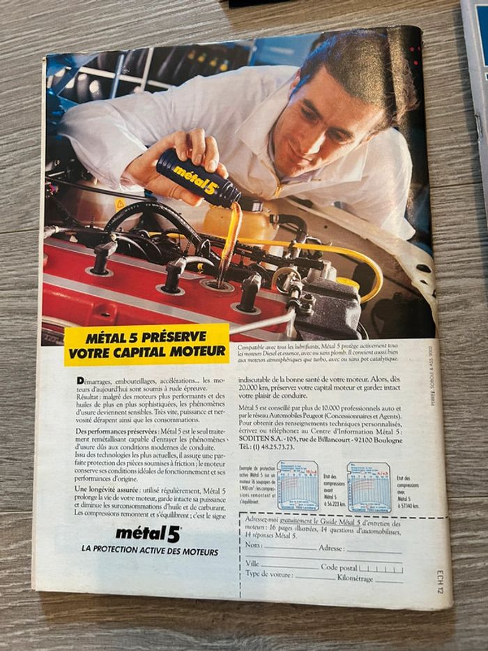 Lot 3 magazine Vintage Échappement Ancien - photo numéro 17