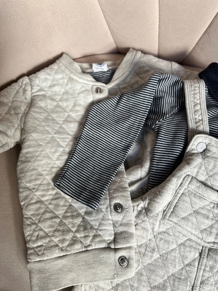 Ensemble 3 pièces molletonné 18 mois - Petit Bateau - photo numéro 4
