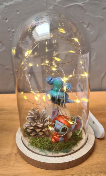 Divers cloche stitch lumineuse 
