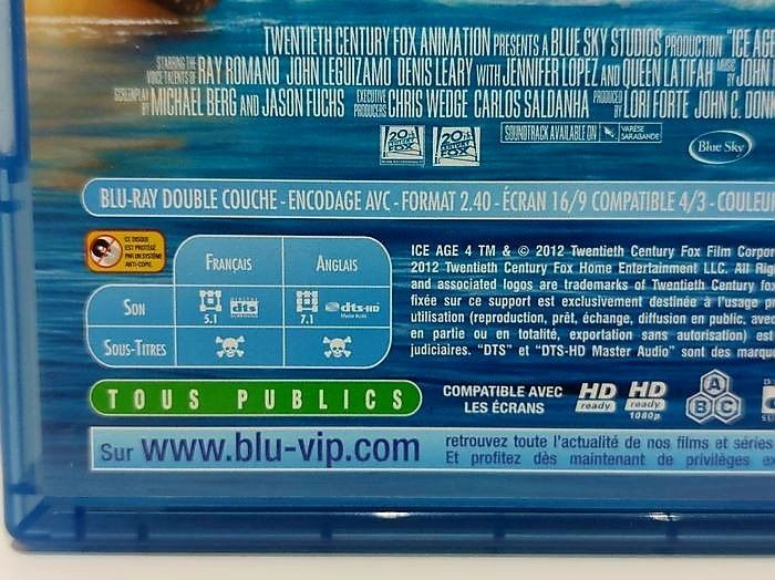 L'Age de Glace 4 - La dérive des continents - Blu-Ray Disc - photo numéro 5