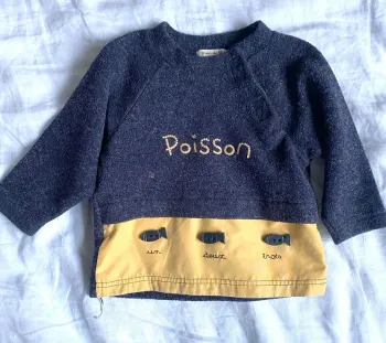 Pull Grain de Blé 18 mois