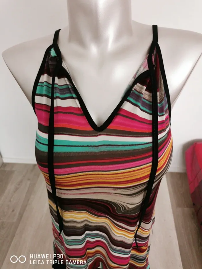 Robe de plage multicolor - photo numéro 3