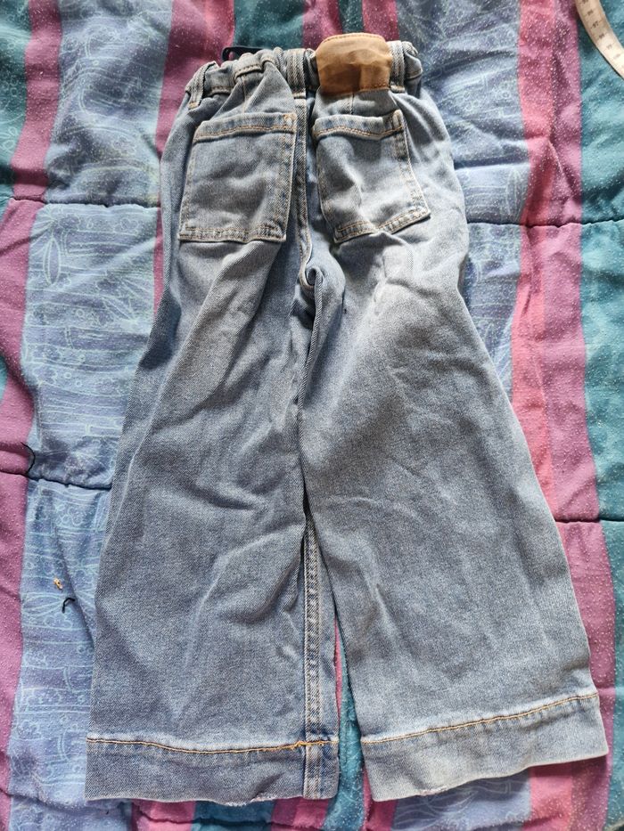 Beau jean large taille ajustable - photo numéro 4