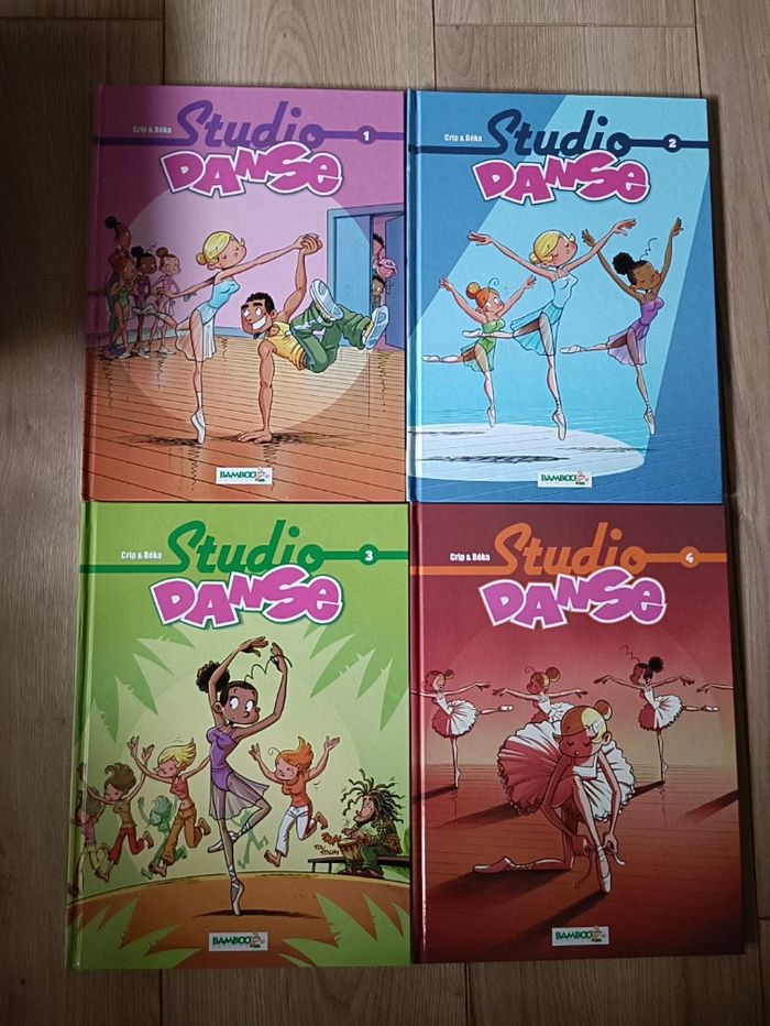Lot de bds Studio Danse