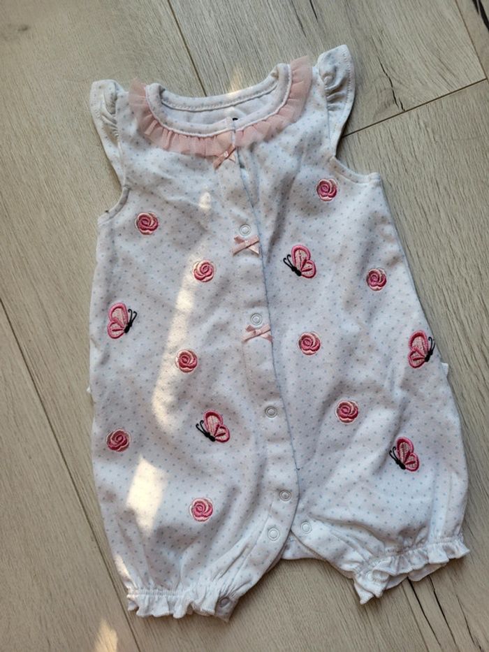Combinaison estivale fille 3 mois babiesrus neuve