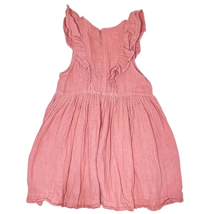 Petit Bateau Robe à manches courtes 4 ans en coton bio - photo numéro 2