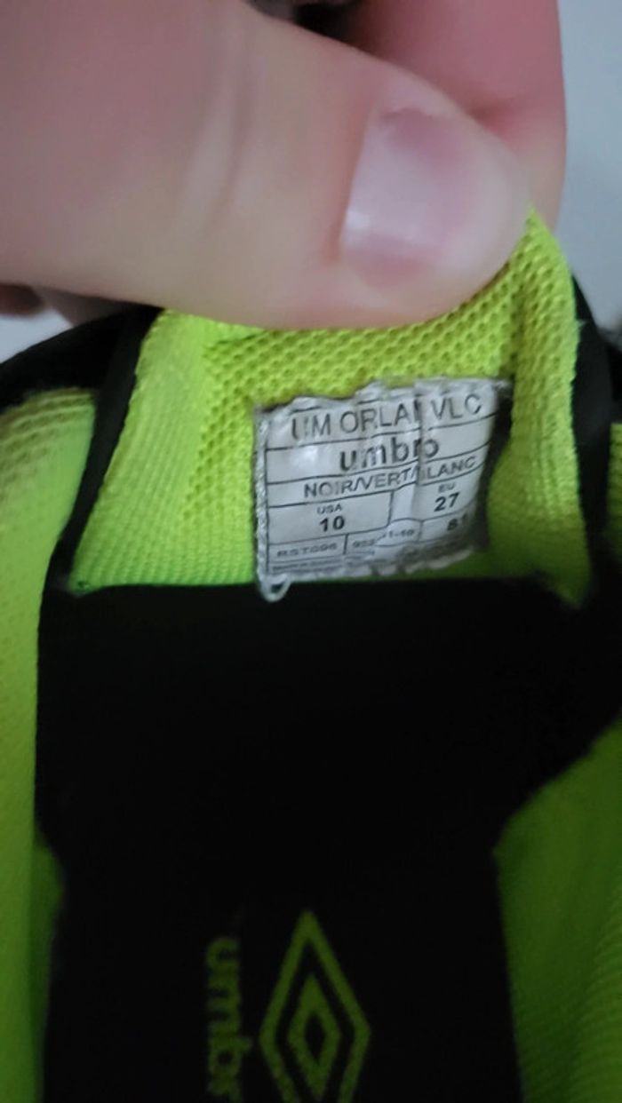 Baskets umbro 27 - photo numéro 4