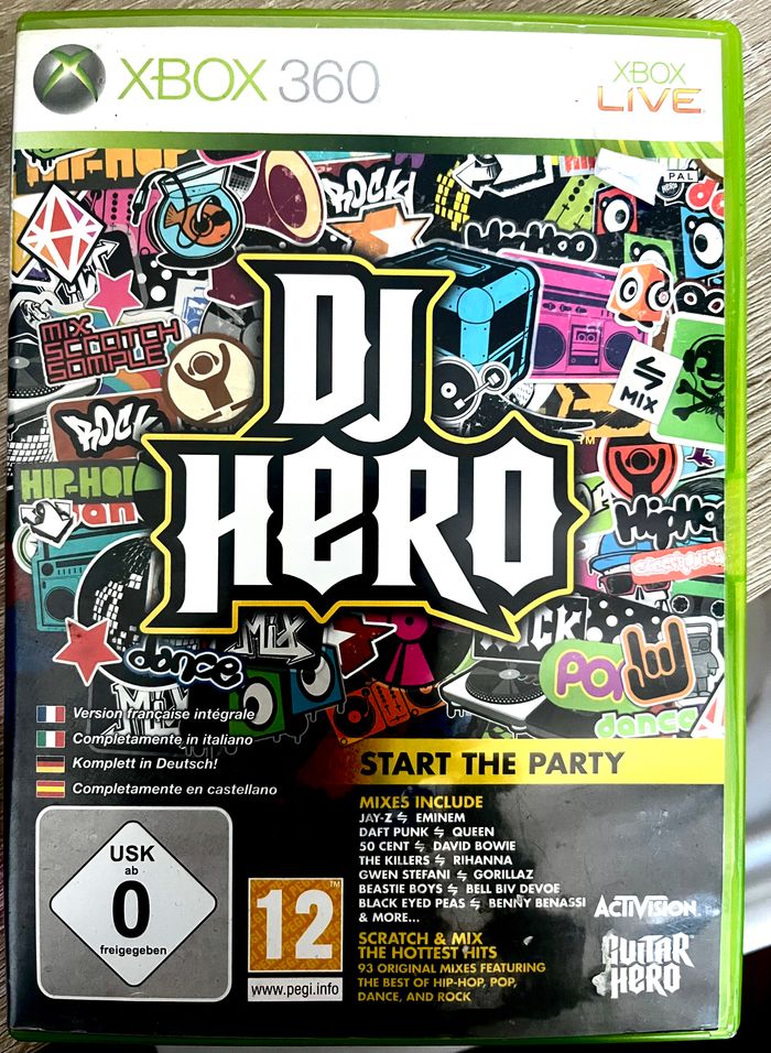 DJ hero pour 360