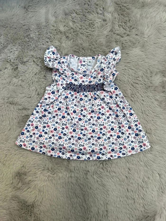 Robe fleurie 3 mois
