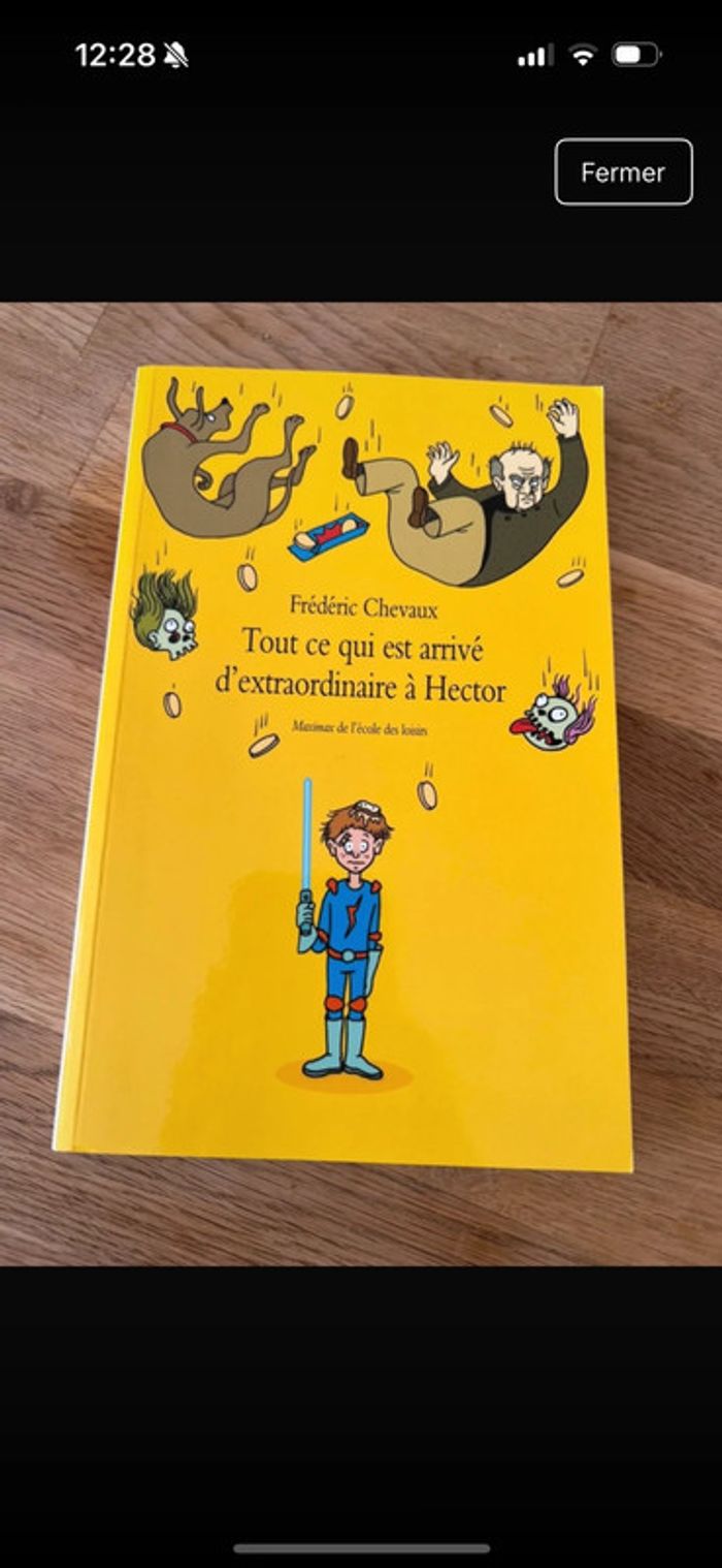 Livre Tout ce qui est arrivé d'extraordinaire à Hector
