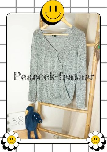Haut pull gris Jennyfer 38