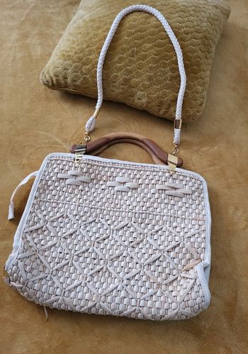 Sac à main en paille