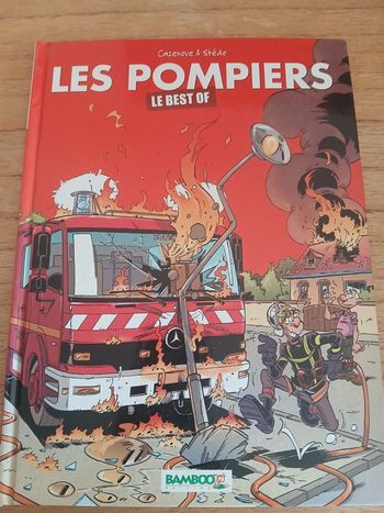 bande dessinée BD les pompiers - best of
