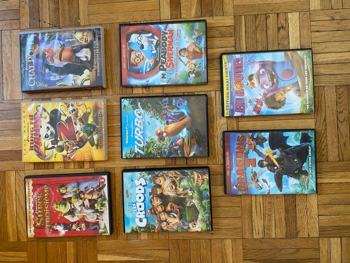 Une collection de 8 films Dreamworks