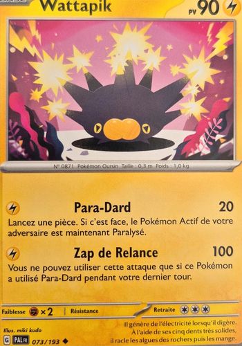 Wattapik évolution à Paldea