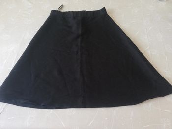 Jupe trapèze noir taille 36