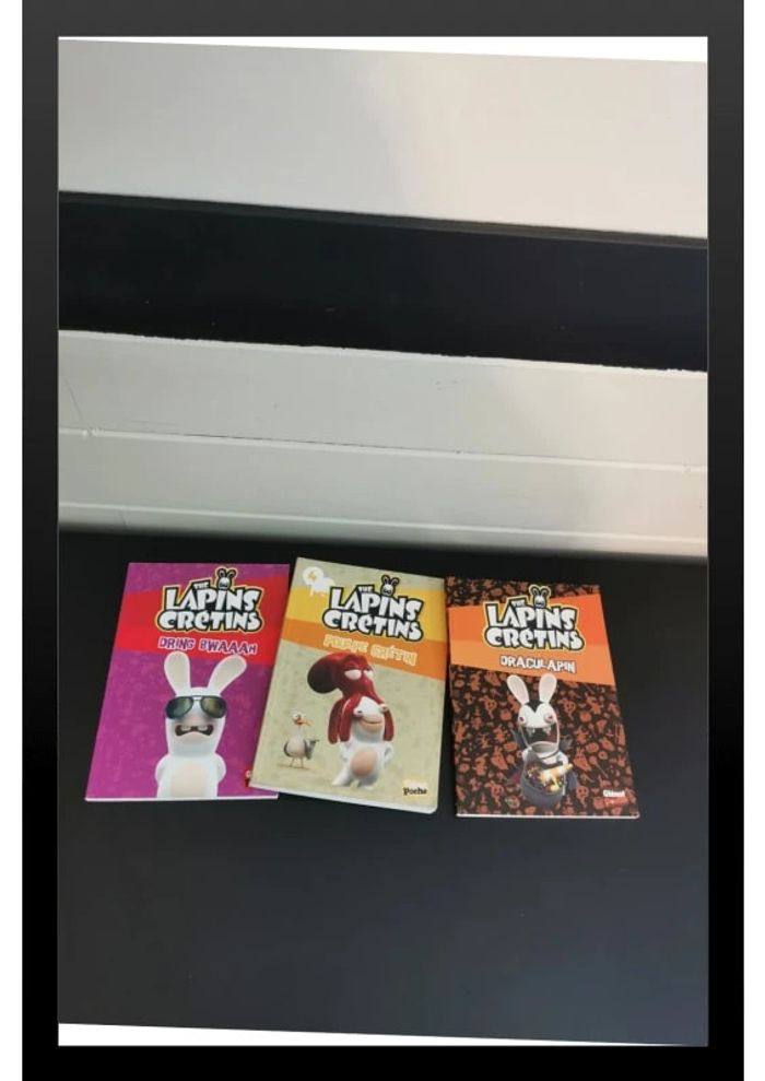 Livres "The lapins crétins"