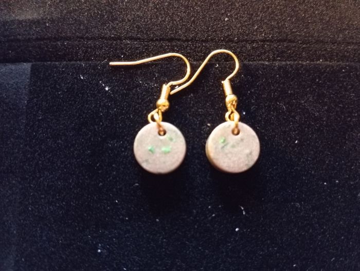 Boucles d'oreilles ronde or