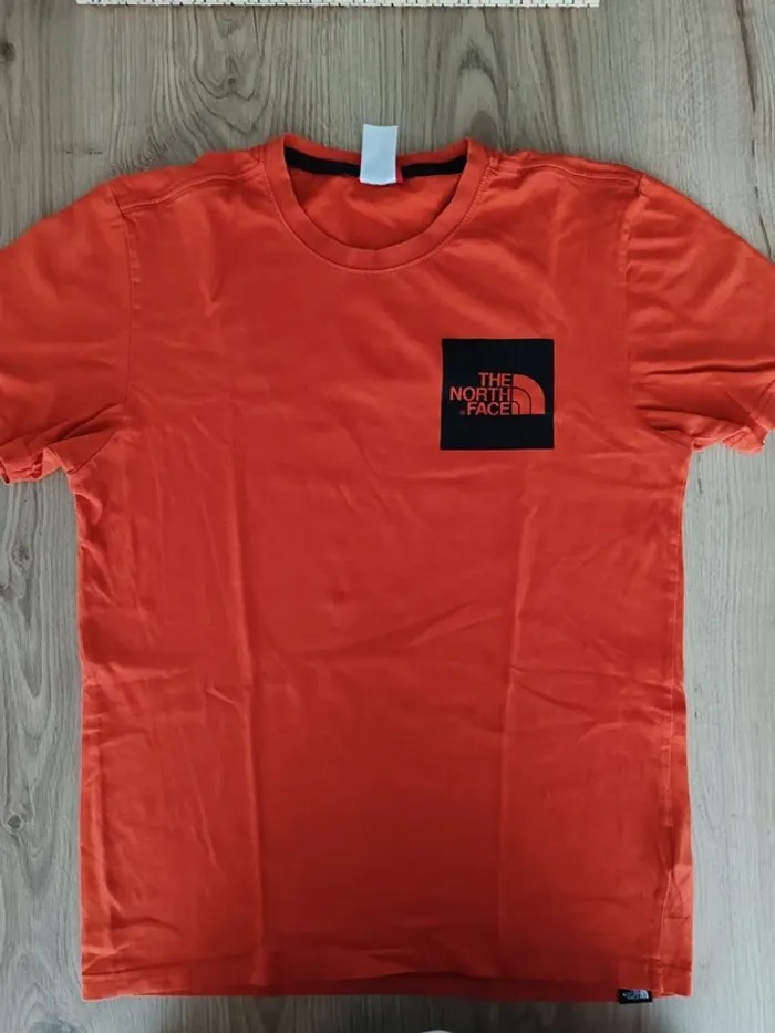 T shirt orange homme  the north face taille S - photo numéro 2