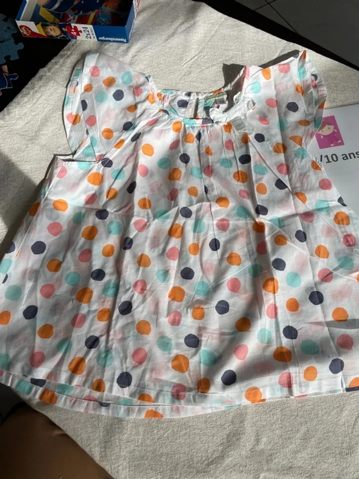 Blouse vertbaudet 10 ans neuve - photo numéro 2