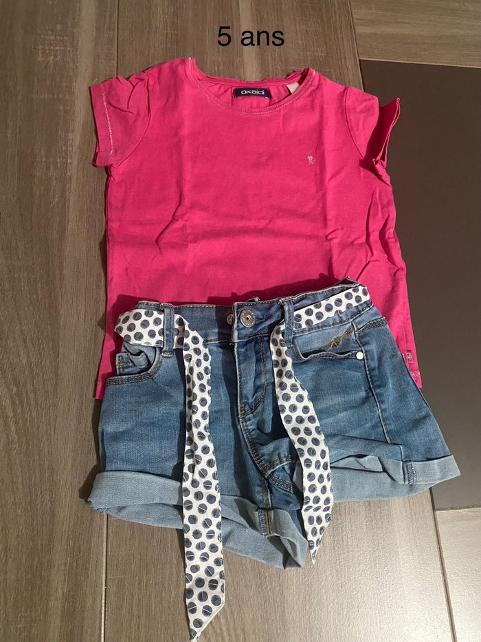 T shirt et short