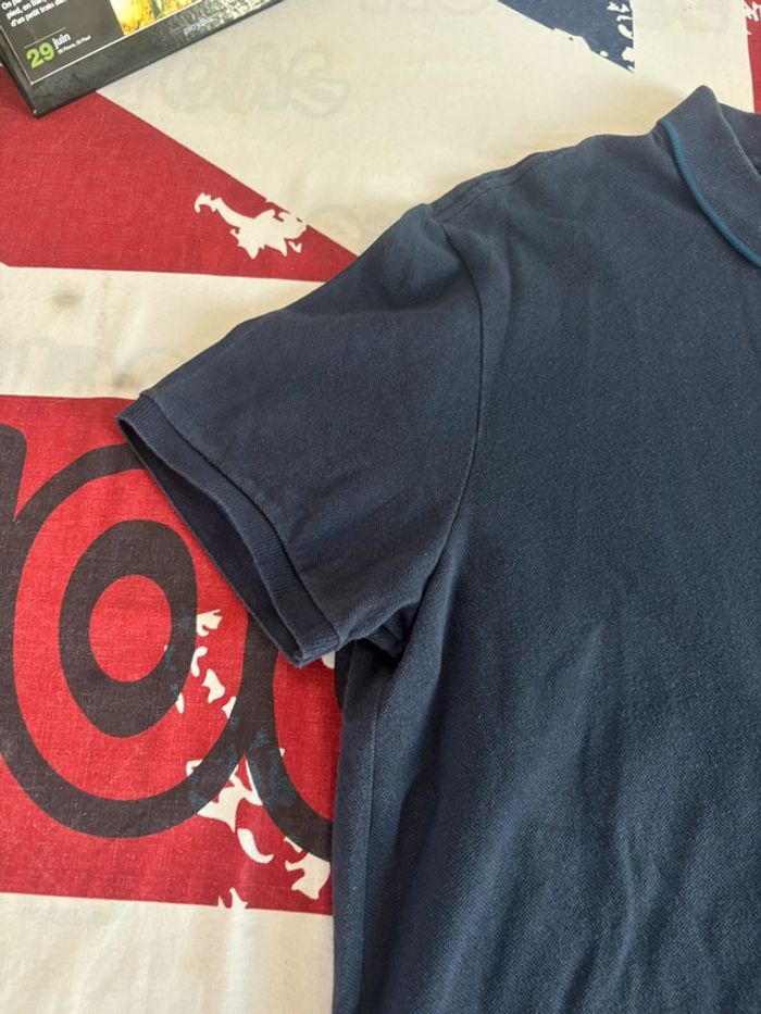 Polo Lacoste taille S/M bleu marine - photo numéro 4