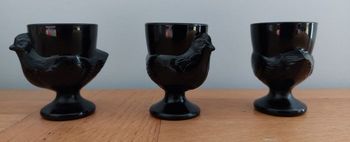 Lot de 3 coquetiers Vintage 