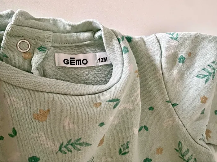 Ensemble jogging/pyjama mixte Gemo taille 12 mois TBE - photo numéro 6