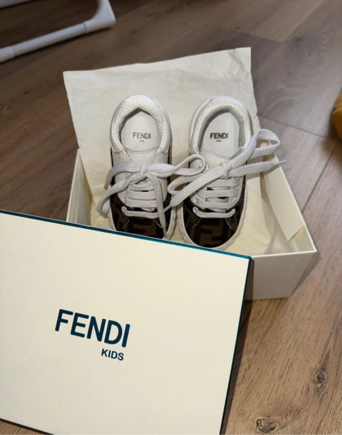 Basket Fendi Kids - photo numéro 2