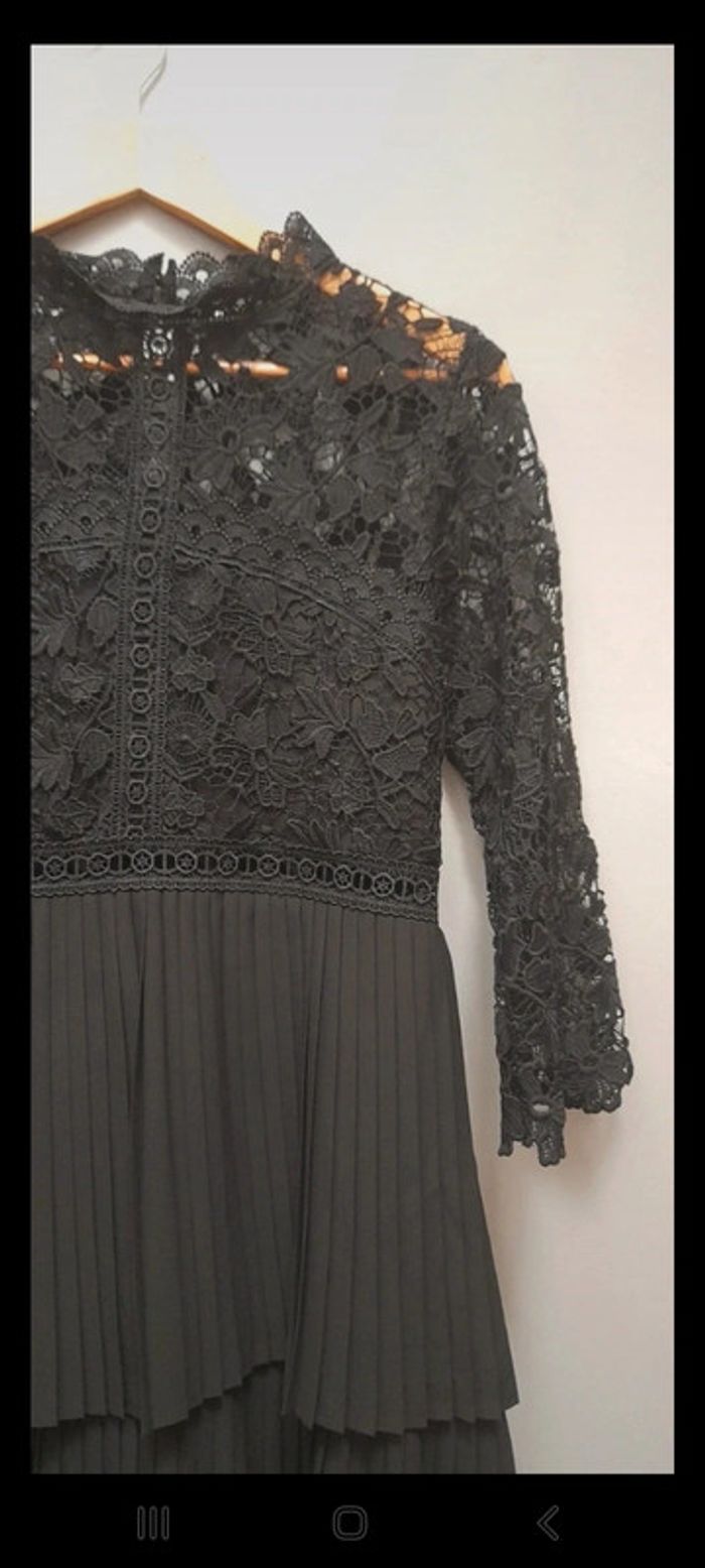 Robe chic avec dentelle Zara - photo numéro 6