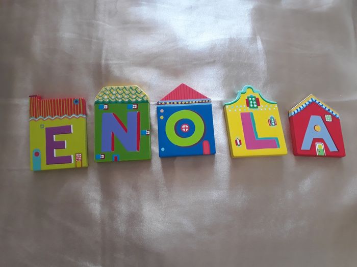 Lot de 8 lettres pour prénom - photo numéro 6