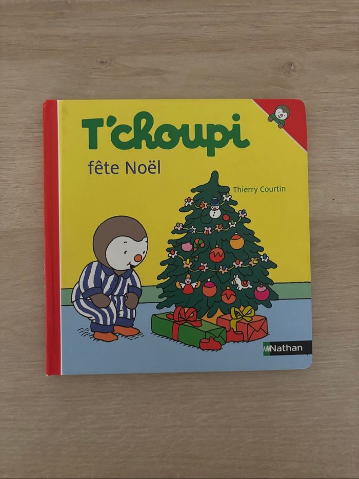 Livre Tchoupi fête Noël