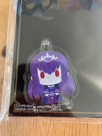 Fate/Grand Order – Porte-clés acrylique Scáthach-Skadi Chokonokko Ichiban Kuji 5 cm