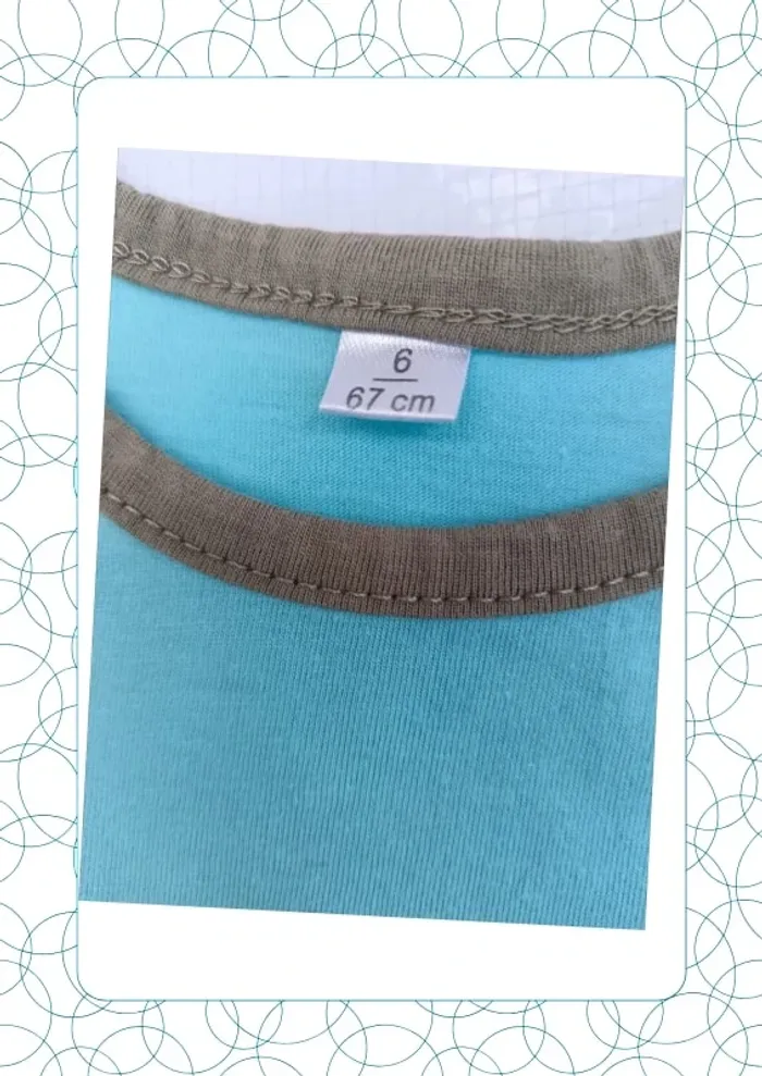 Tee shirt sans manche 6 mois - photo numéro 3