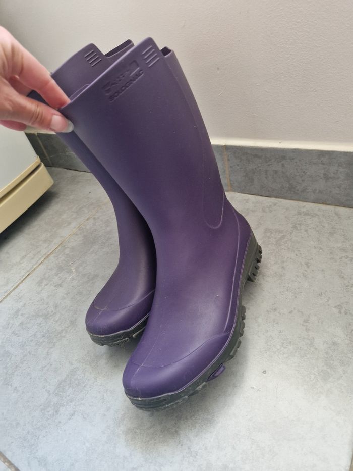 Bottes de pluie Solognac P35/36 - photo numéro 3