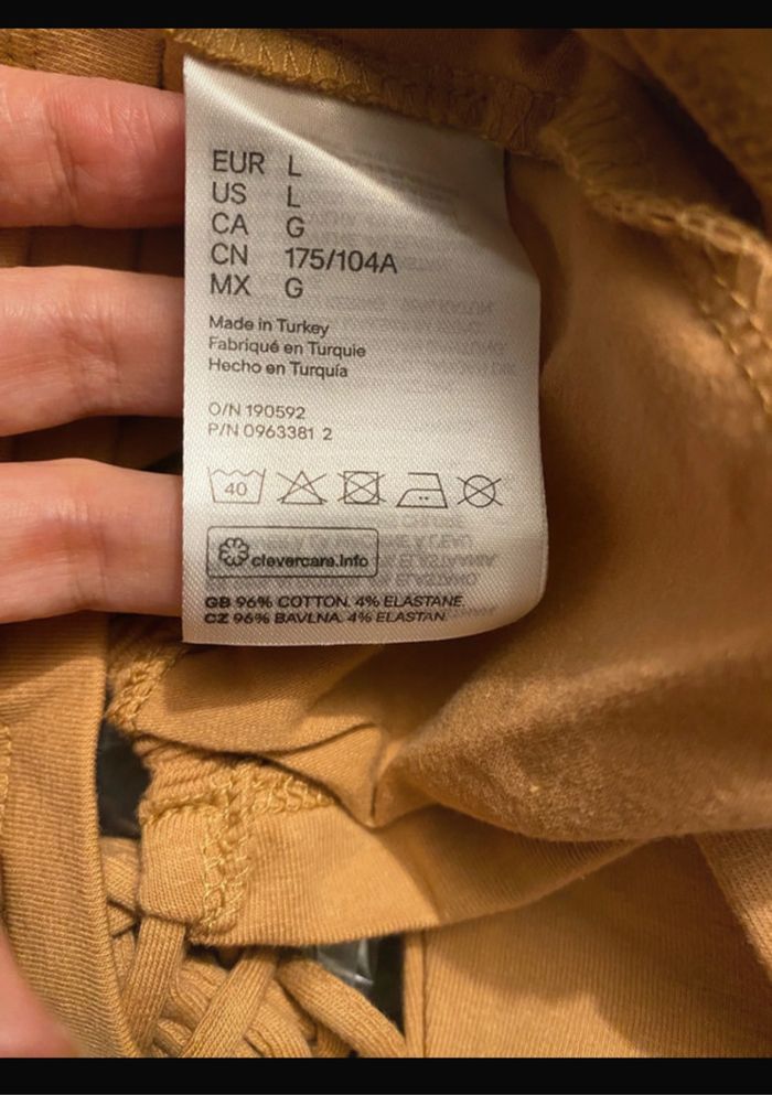 Crop top manches longues H&M taille L neuf - photo numéro 5