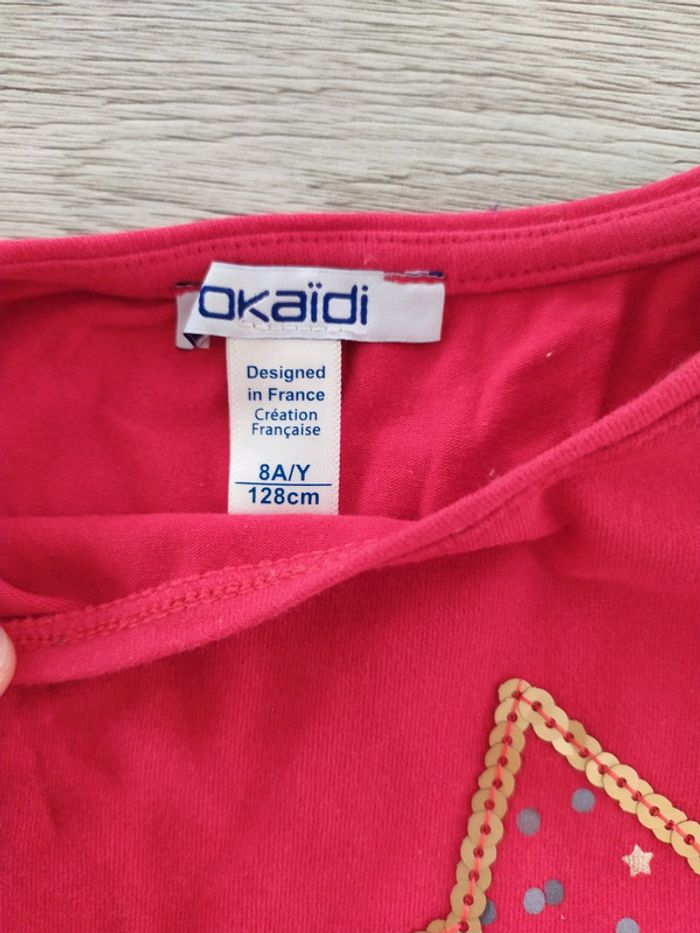 manches longues okaidi 8 ans - photo numéro 3