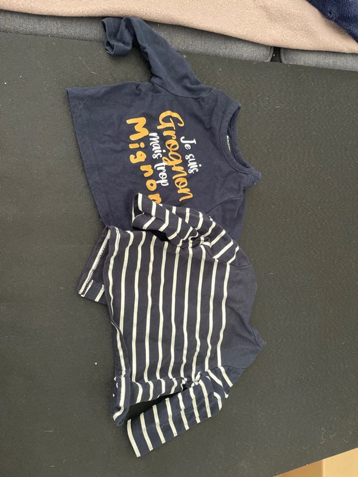 2 tee shirt longues manche