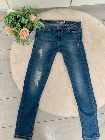 Jean skinny taille basse