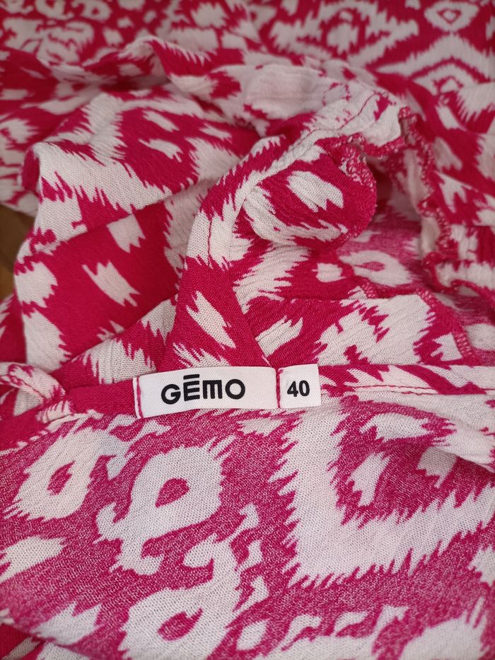 Joli débardeur blanc et fushia 40 Gémo - photo numéro 8