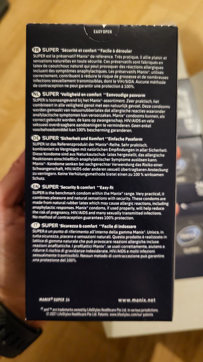 Préservatif manix - photo numéro 2