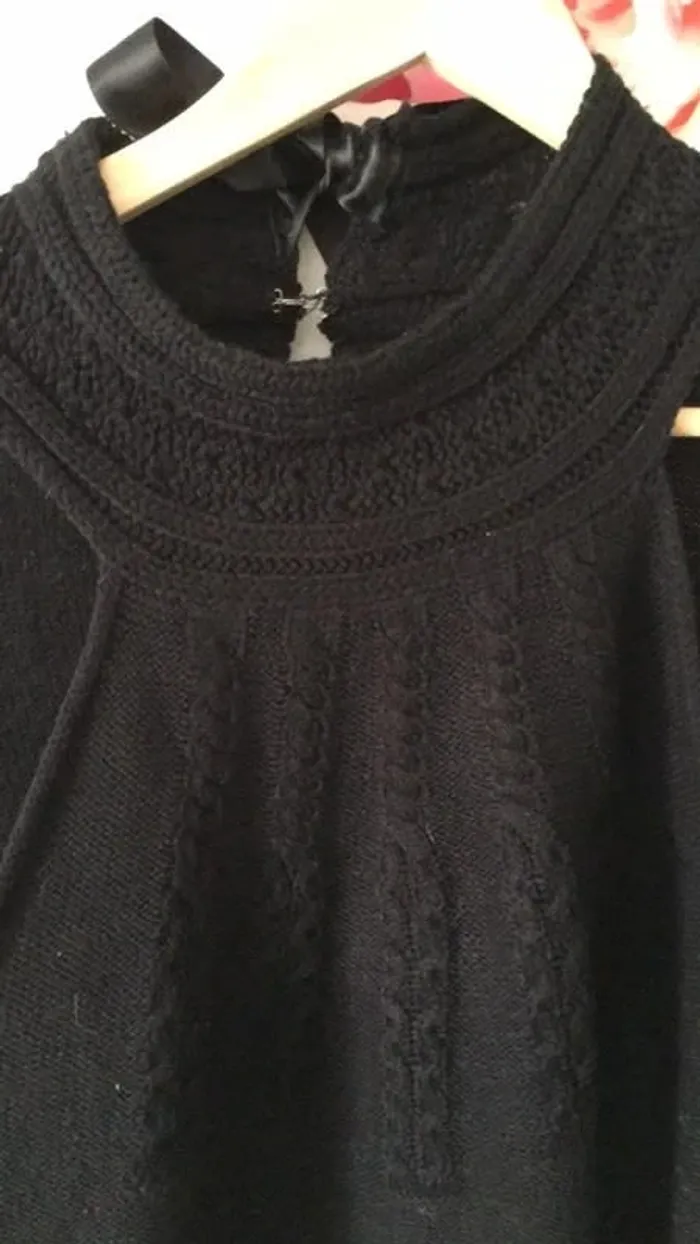 Pull tunique long sans manches - photo numéro 3