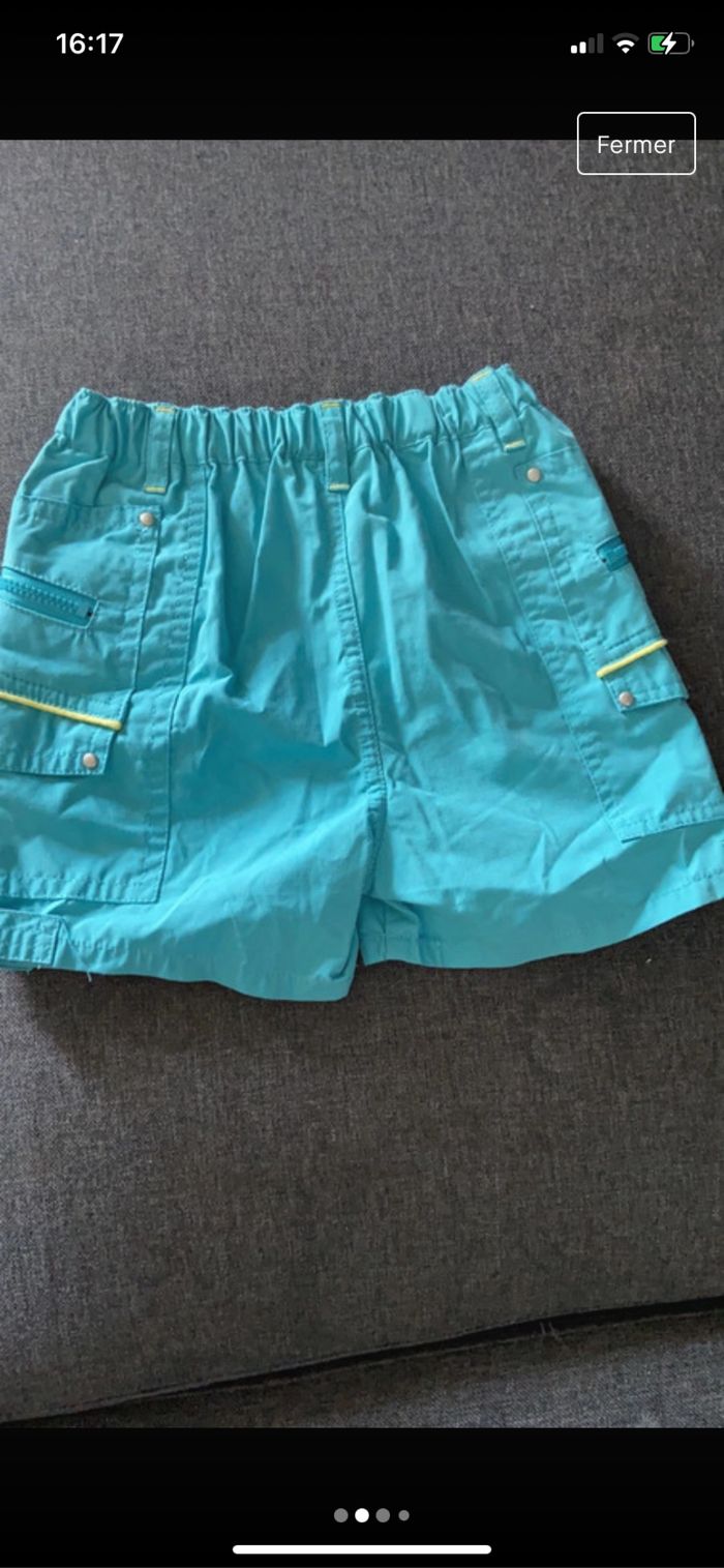 Short bleu - photo numéro 2