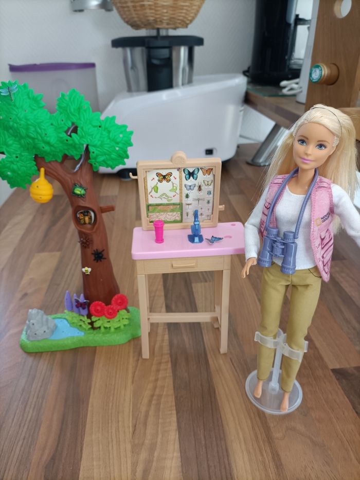 Coffret collection Barbie entomologiste - Etude des papillons - photo numéro 1