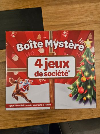 Boîte mystère 4 jeux